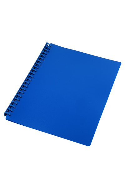 Sovereign Display Book (A4) - Refillable Navy Blue: 20 Pocket (Box of 10)