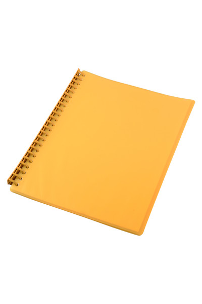 Sovereign Display Book (A4) - Refillable Yellow: 20 Pocket (Box of 10)