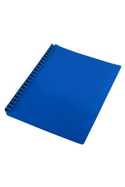 Sovereign Display Book (A4) - Refillable Gloss Blue: 20 Pocket (Box of 10)