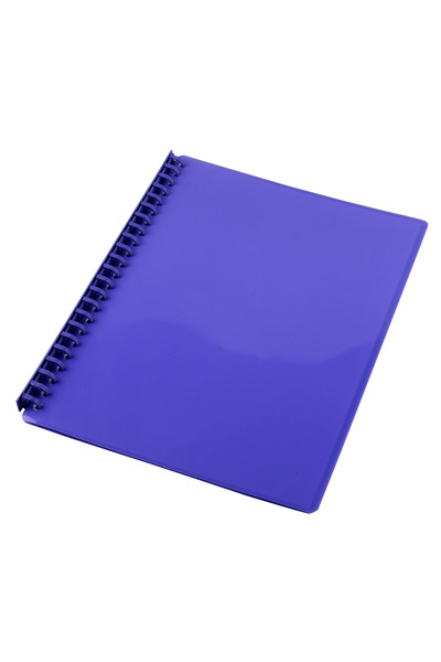 Sovereign Display Book (A4) - Refillable Gloss Purple: 20 Pocket (Box of 10)
