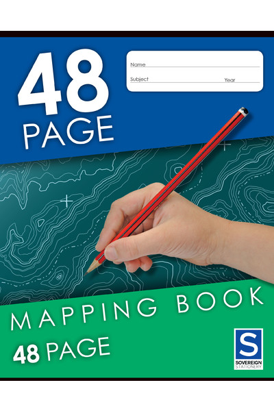 Sovereign Mapping Book (225x175mm) - 48 Pages (Pack of 20)
