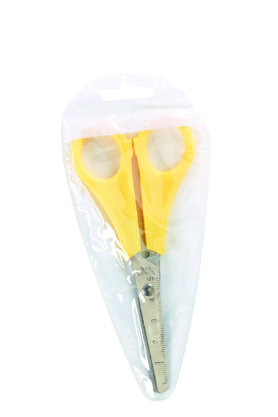 Sovereign Senior School Scissors 99C-2 - 13.5cm: Yellow (Box of 12)