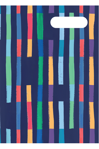 A4 Book Cover - Bright Stripes