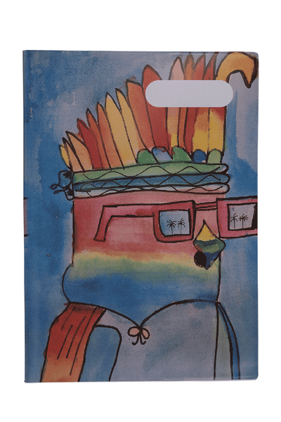 A4 Book Cover - Chilling Cockatoos