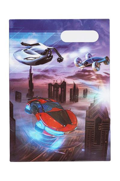 A4 Book Cover - Flying Cars