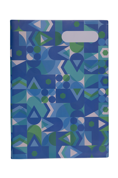 A4 Book Cover - Geo Pop 2