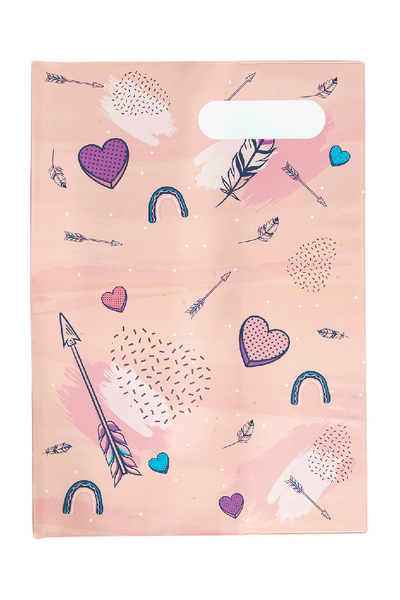 A4 Book Cover - Hearts & Arrows 2