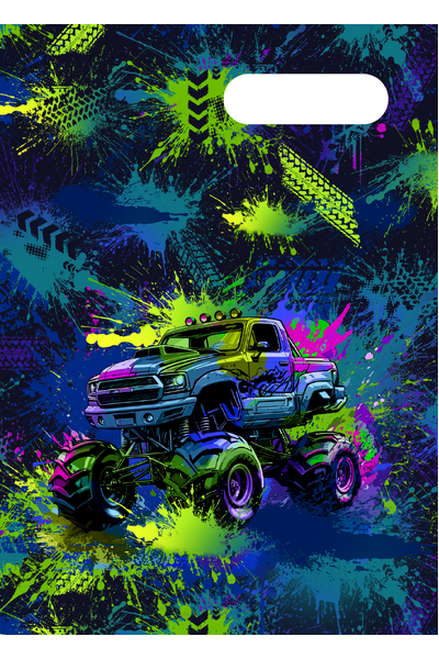 A4 Book Cover - Mega Wheels 2