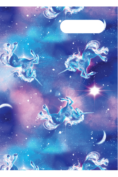 A4 Book Cover - Moonlit Unicorn 2