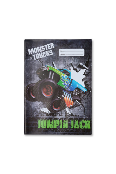 A4 Book Cover - Monster Trucks 4