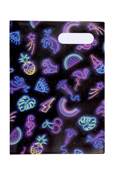 A4 Book Cover - Neon Party