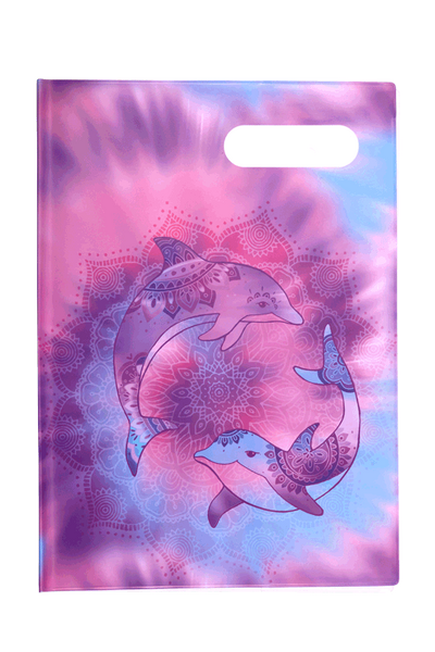 A4 Book Cover - Tie Dye Splash