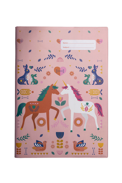A4 Book Cover - Unicornia 1