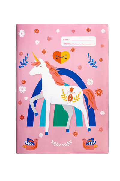 A4 Book Cover - Unicornia 3