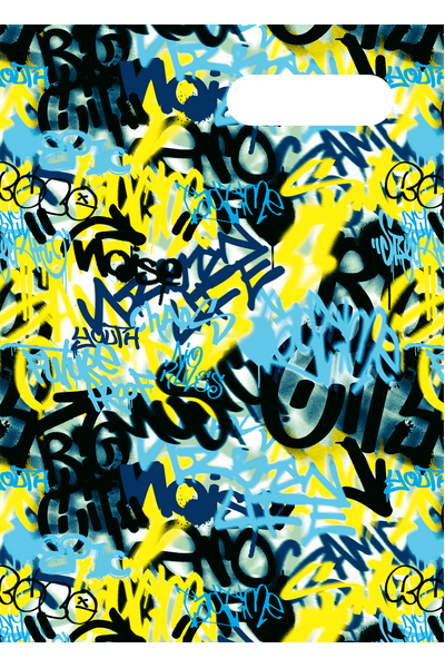 A4 Book Cover - Urban Scrawl 2