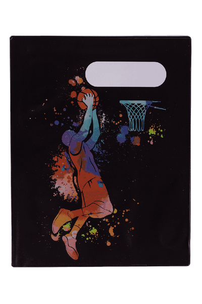 9x7 Exercise Book Cover - Basketball