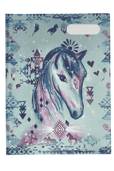 Scrapbook Cover - Aztec Horse  1