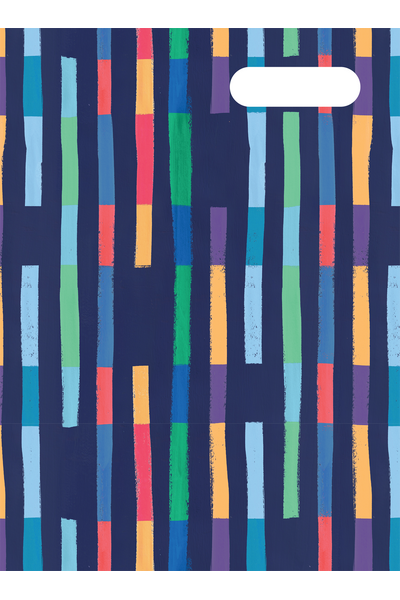 Scrapbook Cover - Bright Stripes