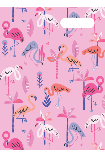 Scrapbook Cover - Flamingo Splash