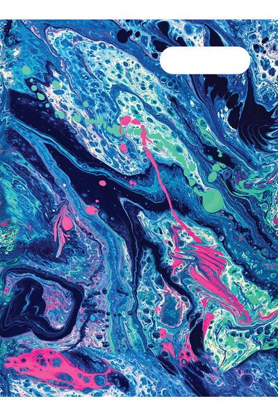 Scrapbook Cover - Liquid Marble