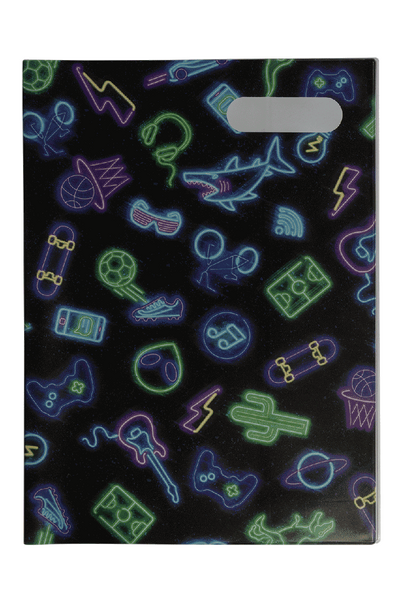 Scrapbook Cover - Neon Life 1