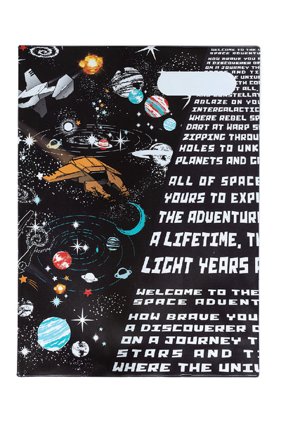 Scrapbook Cover - Space Adventure 1