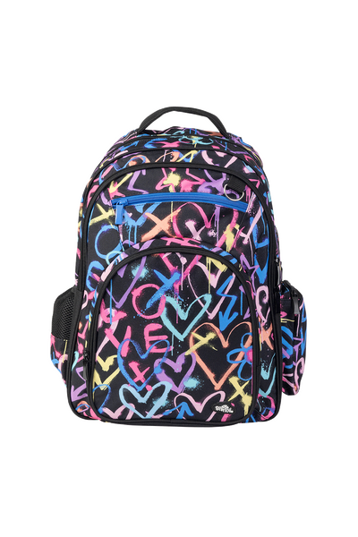Big Kids Backpack - Hearts & Crosses