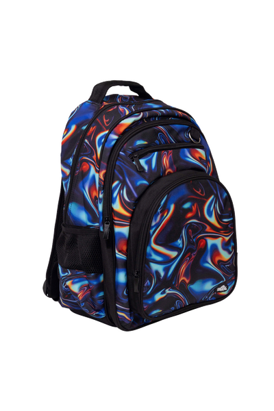 Big Kids Backpack - Metallic Waves