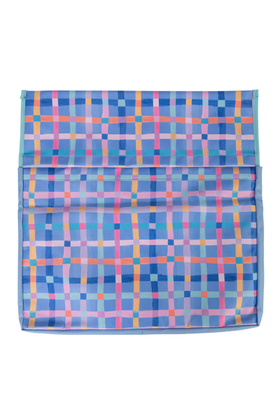 Chair Organiser - Pastel Plaid
