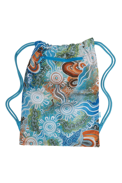 Big Drawstring Bag - Kalkatungu Muu