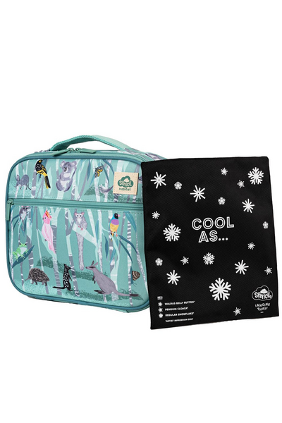 Habitat Big Cooler Lunch Bag + Chill Pack - Threatened Aussies