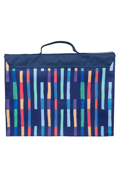 Library Bag - Bright Stripes