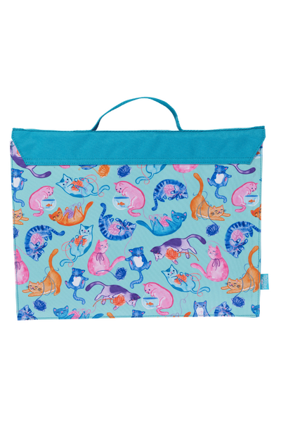 Library Bag - Crazy Cats