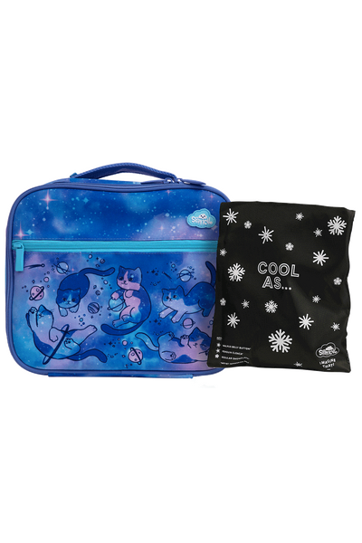 Big Cooler Lunch Bag + Chill Pack - Cat-a-cosmic