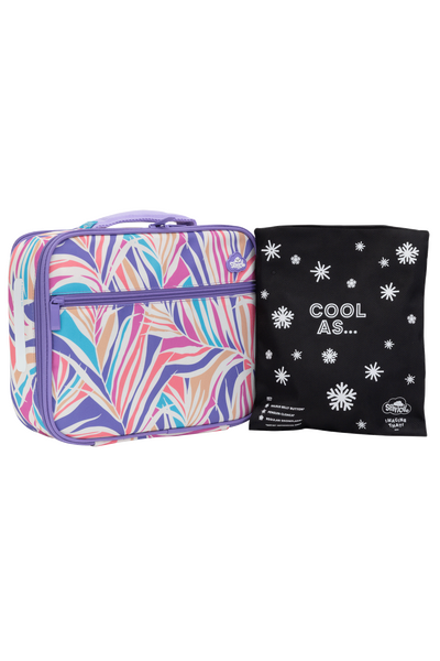 Big Cooler Lunch Bag + Chill Pack - Paradise Palms