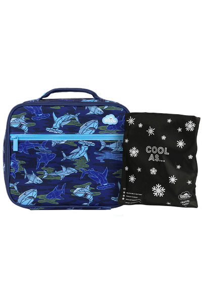 Big Cooler Lunch Bag + Chill Pack - Robo Shark
