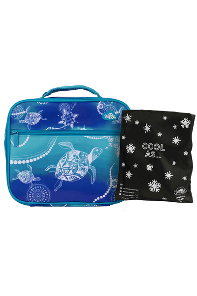 Big Cooler Lunch Bag + Chill Pack - Turtle of Life