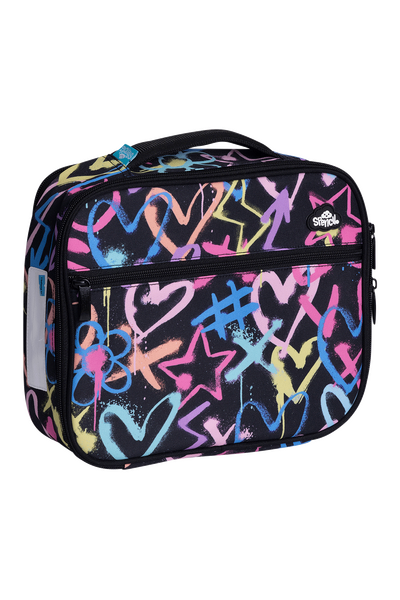 Big Cooler Lunch Bag - Hearts & Crosses