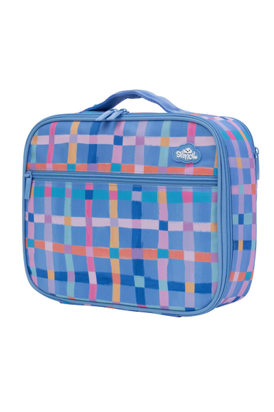 Big Cooler Lunch Bag - Pastel Plaid