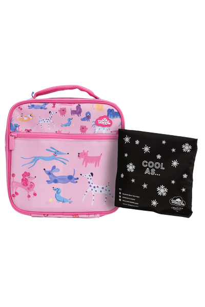 Little Cooler Lunch Bag + Chill Pack - Doodle Dogs