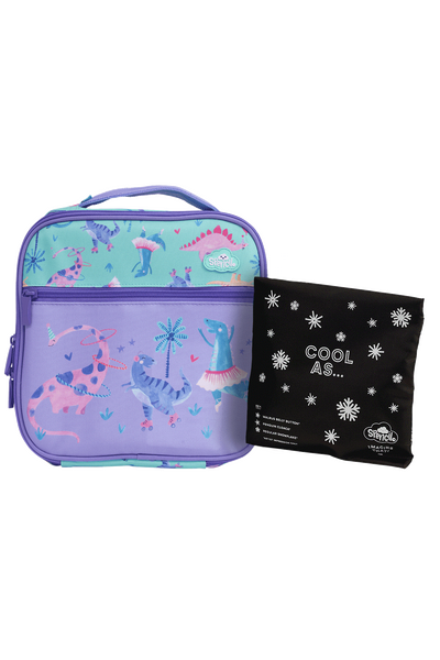 Little Cooler Lunch Bag + Chill Pack - Roar-some