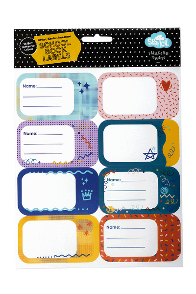 Book Labels - Multicolour