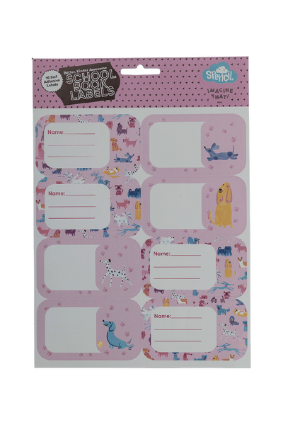 Book Labels - Doodle Dogs