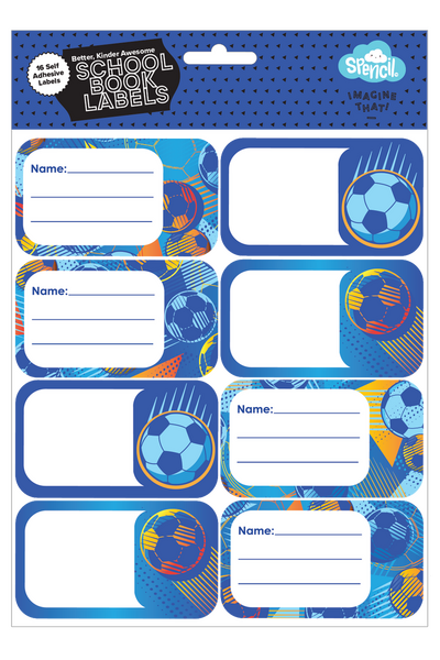 Book Labels - Game On