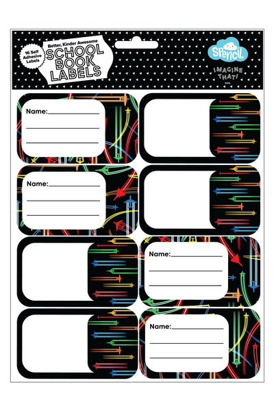 Book Labels - Jet Planes