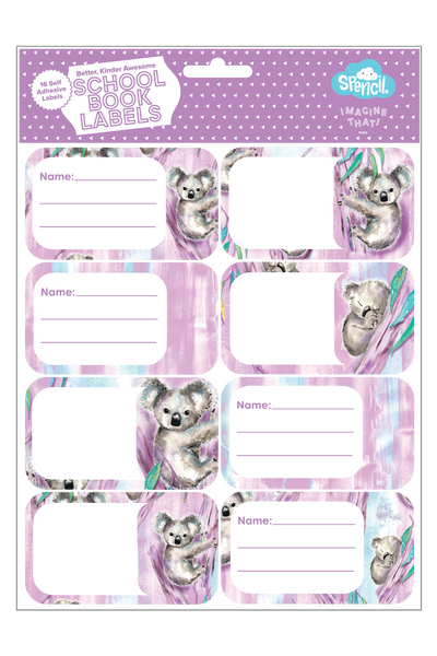Book Labels - Koala Haven