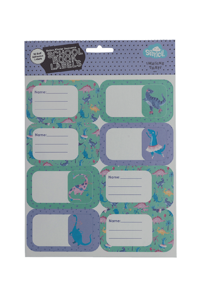 Book Labels - Roar-some