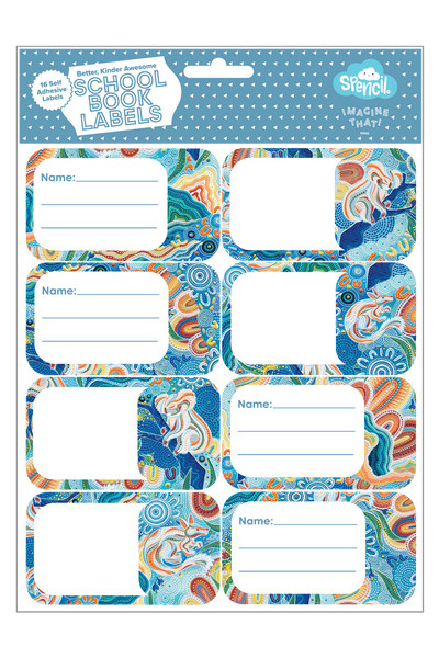 Book Labels - Wani-Wani Watina