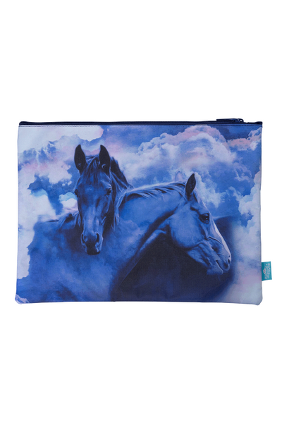 A4 Twin Zip Pencil Case - Sky Dancer