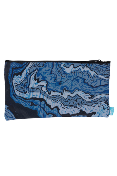 Twin Zip Pencil Case - Ripple Effect